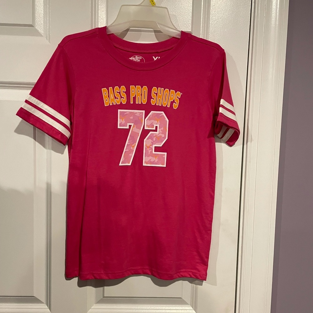 Pink bass pro shops tee